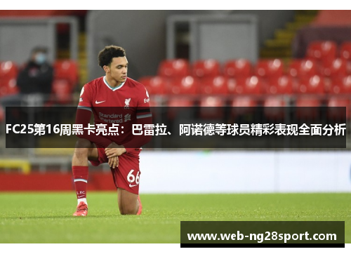 FC25第16周黑卡亮点：巴雷拉、阿诺德等球员精彩表现全面分析
